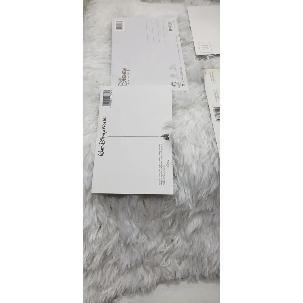 Vintage Disney Lot of 5 Postcards Maleficent Snow White Disney Castles READ - Picture 10 of 14